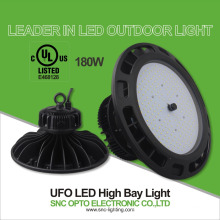 haute lumen efficacité 130lm / w led haute baie 180 w ul listé ufo highbay